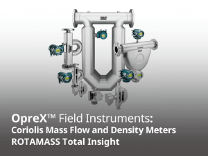 ROTAMASS Total Insight Coriolis Mass Flow and Density Meters