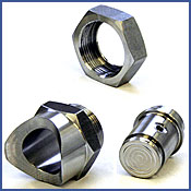 Diaphragm seal, Thread with nut connection 1 12, LHX67 -series (for P&P)